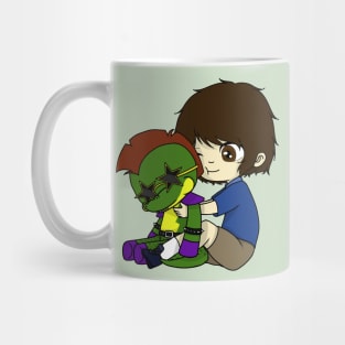 FNAF security breach (gregory and monty plush) Mug